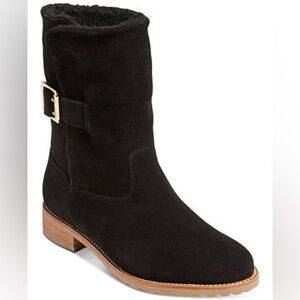 Jack Rogers Sadie‎ Sherpa Booties Black
